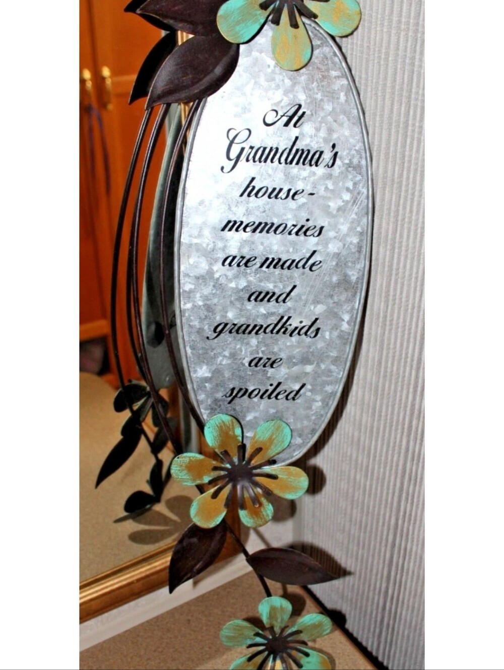 Fetco Home Decor "At Grandmas House Memories are made and Grandchildren Are Spoi